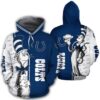 Indianapolis Colts Hoodie Zip Hoodie 3D