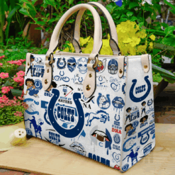 Indianapolis Colts Leather Handbag