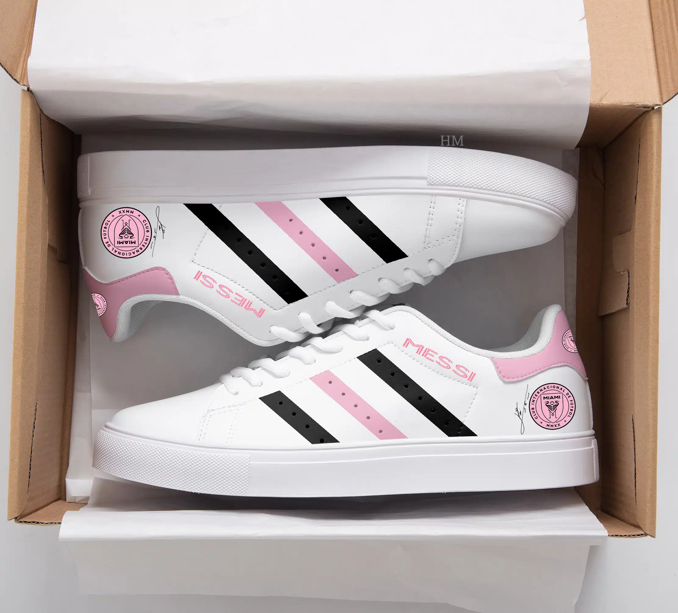 Inter Miami FC G08 Stan Smith Shoes 1 Inter Miami FC G08 Stan Smith Shoes