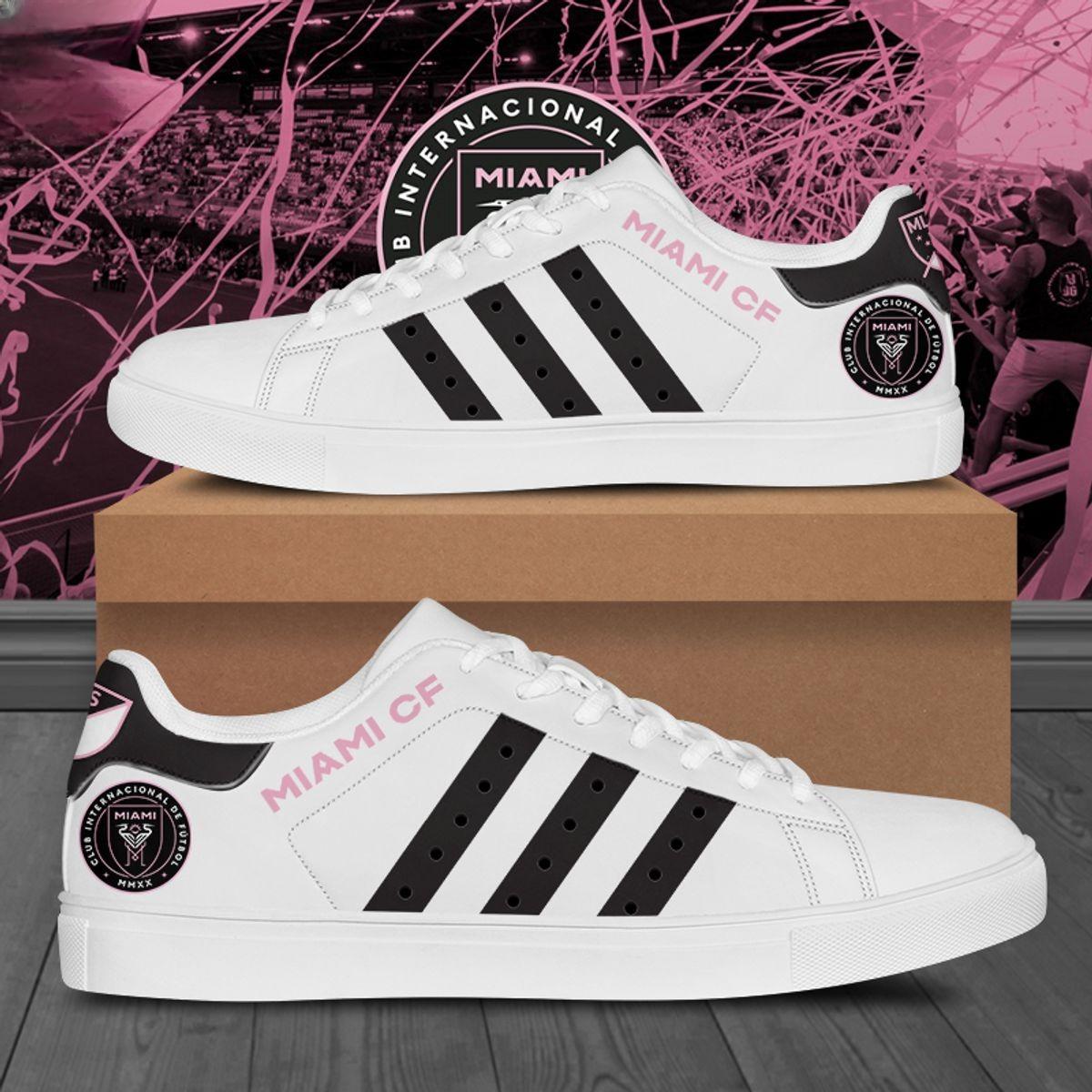 Inter Miami Home Stan Smith Shoes 1 Inter Miami Home Stan Smith Shoes