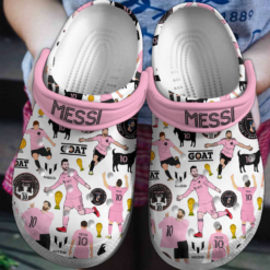 Inter Miami Lionel Messi 01 Soft Clogs Slippers