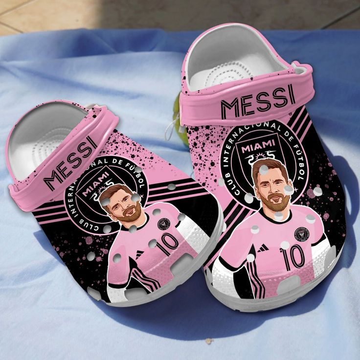 Inter Miami Lionel Messi Soft Clogs Slippers 1 Inter Miami Lionel Messi Soft Clogs Slippers