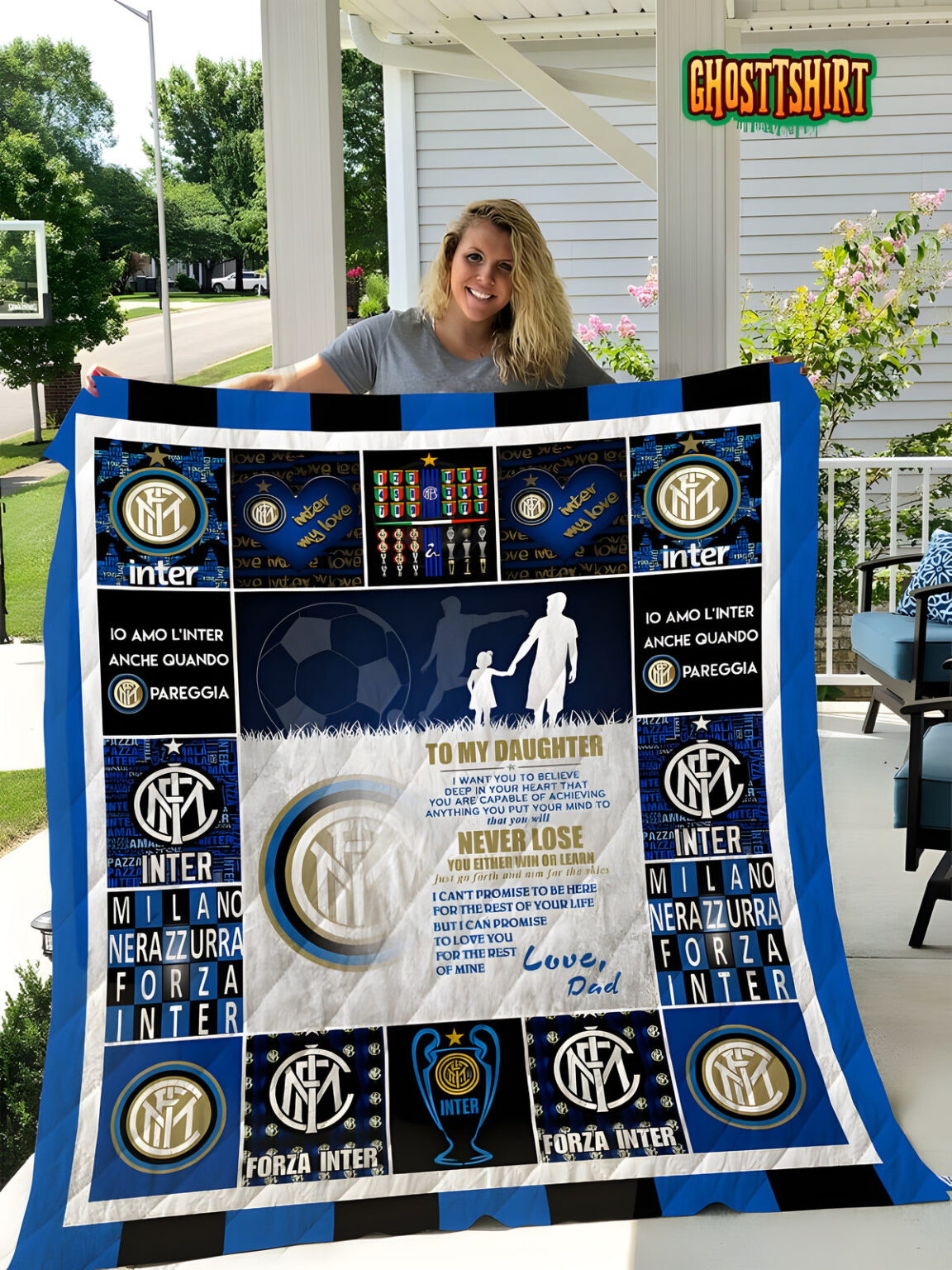Inter Milan Band Blanket 1 Inter Milan Band Blanket