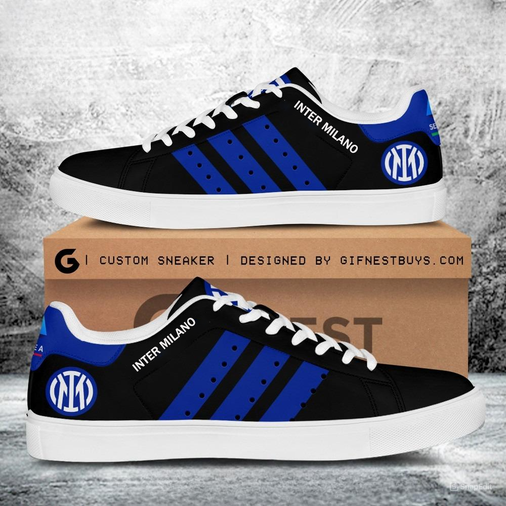 Inter Milan Stan Smith Shoes 1 Inter Milan Stan Smith Shoes