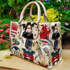 Interpol Leather Handbag