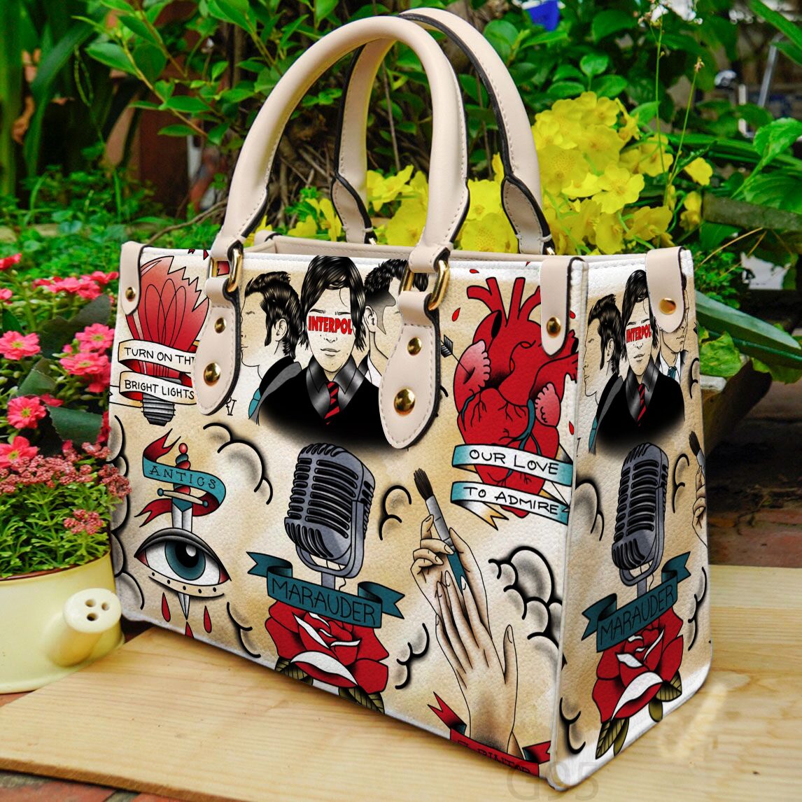 Interpol Leather Handbag 1 Interpol Leather Handbag