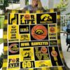 Iowa Hawkeyes 1 Blanket