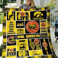 Iowa Hawkeyes 1 Blanket