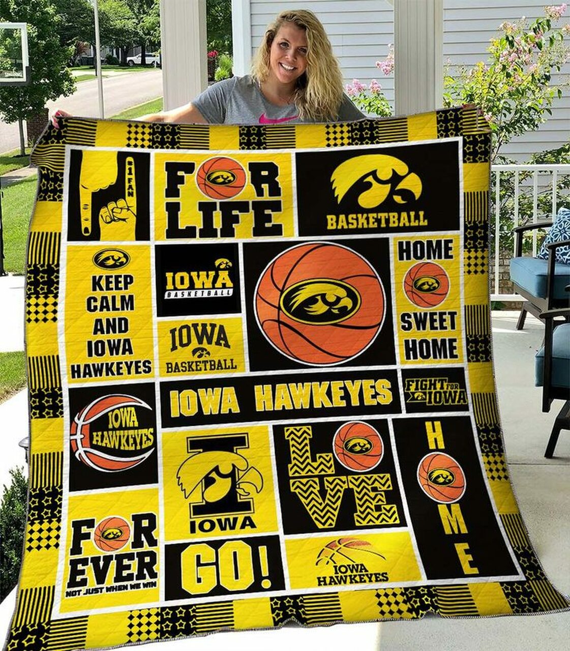 Iowa Hawkeyes 1 Blanket 1 Iowa Hawkeyes 1 Blanket