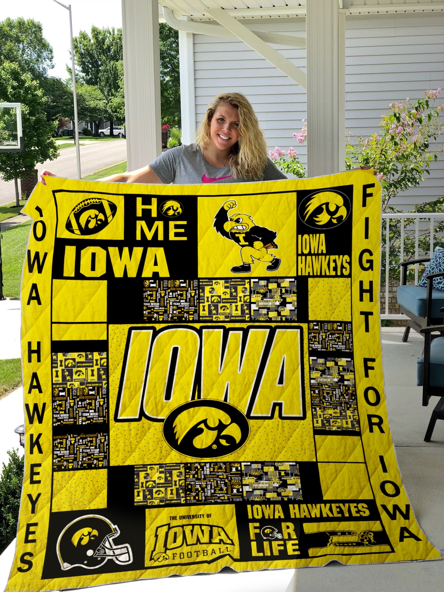 Iowa Hawkeyes Lover Blanket 1 Iowa Hawkeyes Lover Blanket