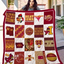 Iowa State Cyclones Blanket