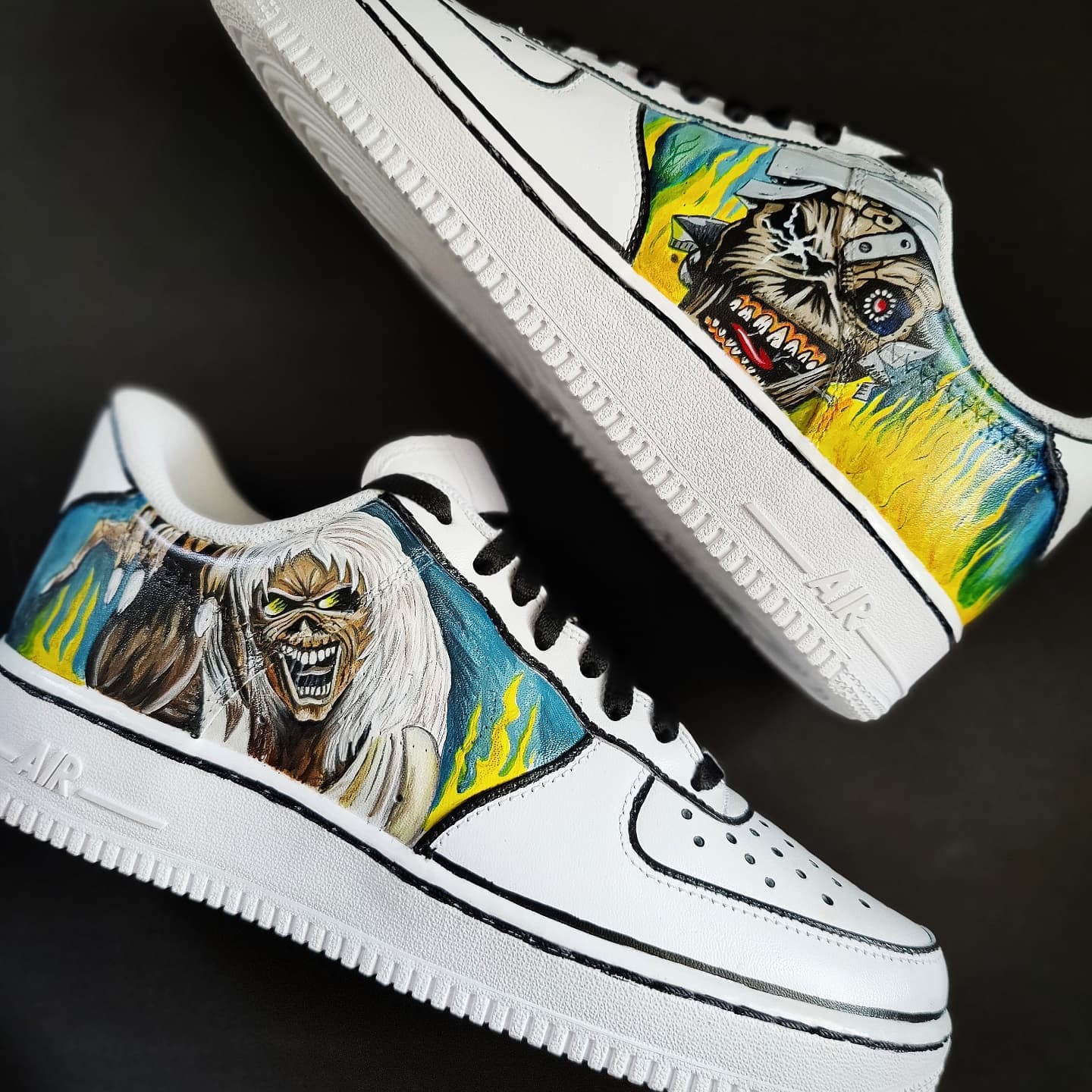 Iron Maiden Air Force Shoes 3 1 Iron Maiden Air Force Shoes 3