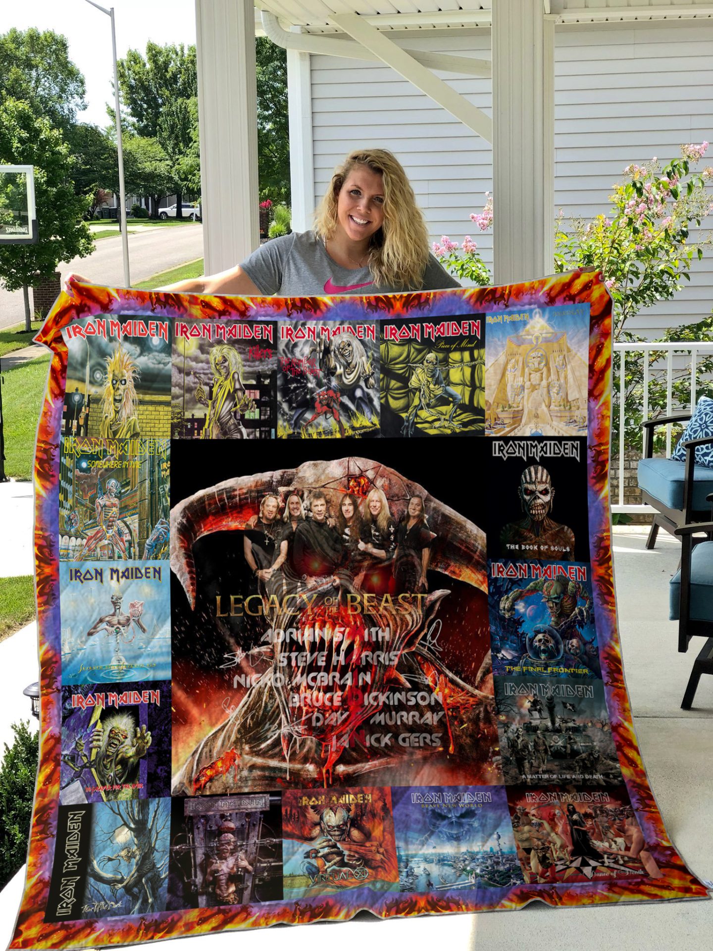 Iron Maiden Blanket 1 Iron Maiden Blanket