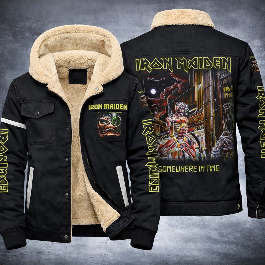 Iron Maiden Fleece Jacket 1 Iron Maiden Fleece Jacket