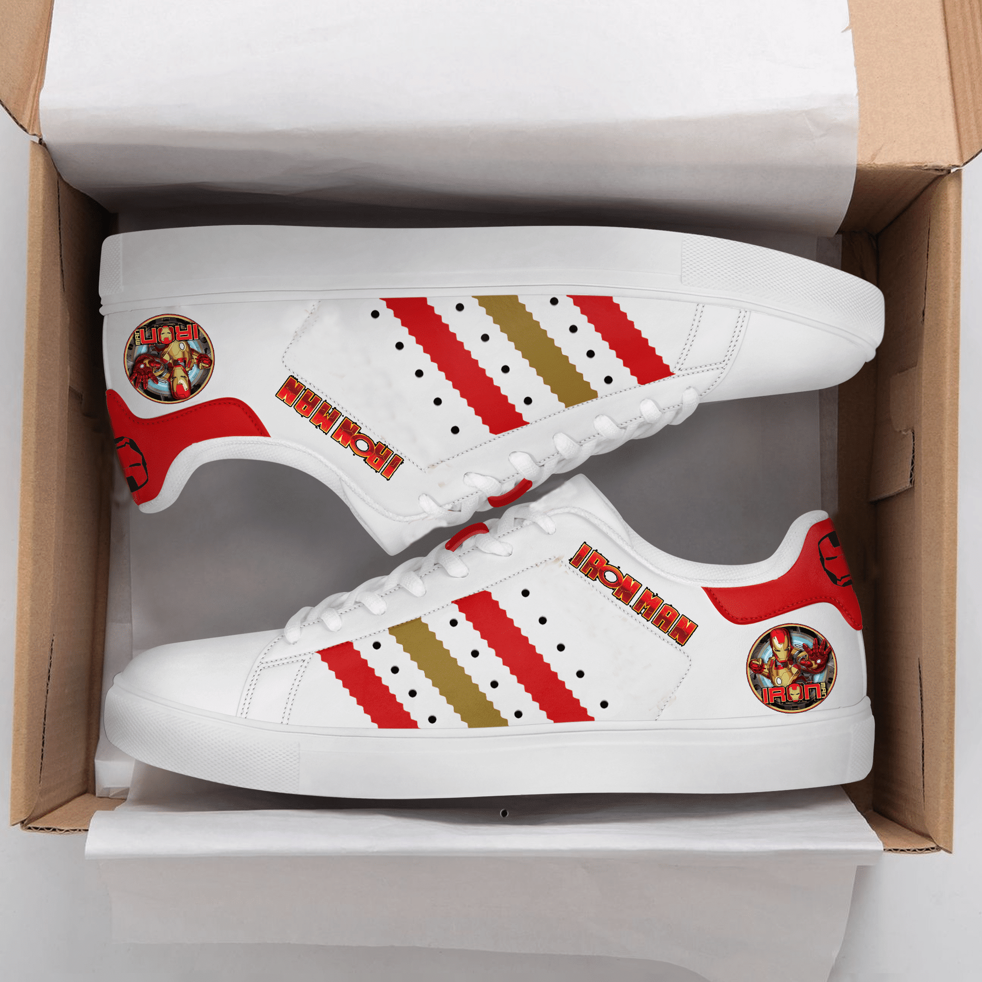Iron Man Stan Smith Shoes 1 Iron Man Stan Smith Shoes