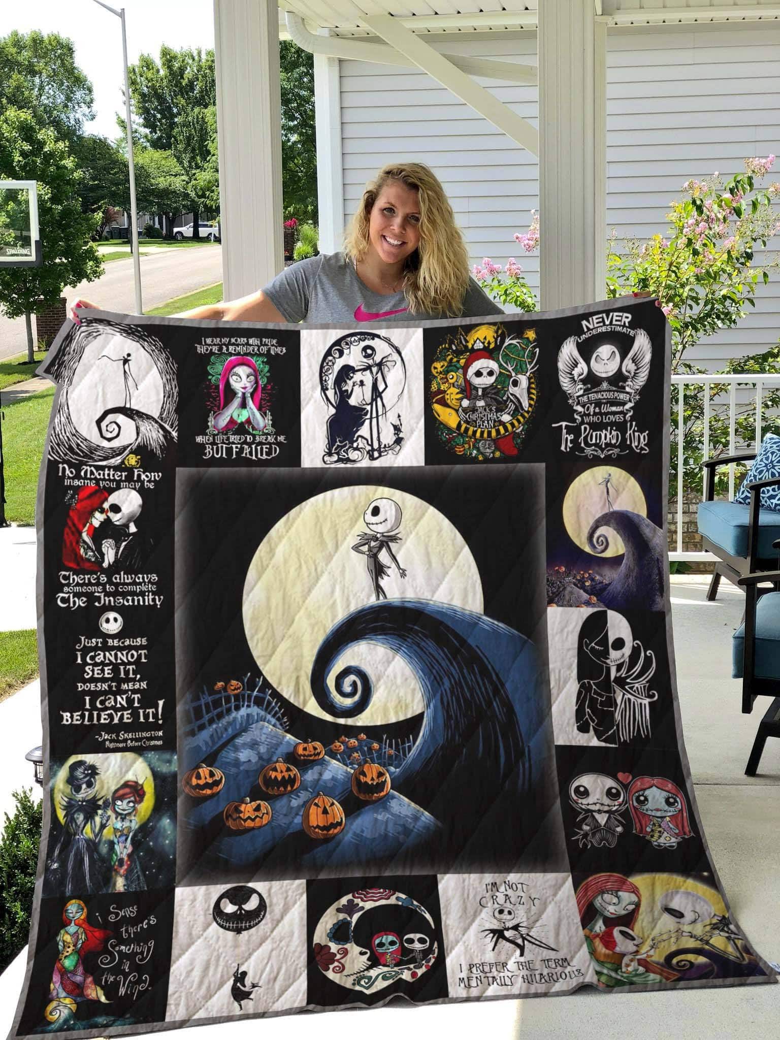 Jack Skellington Blanket 1 Jack Skellington Blanket