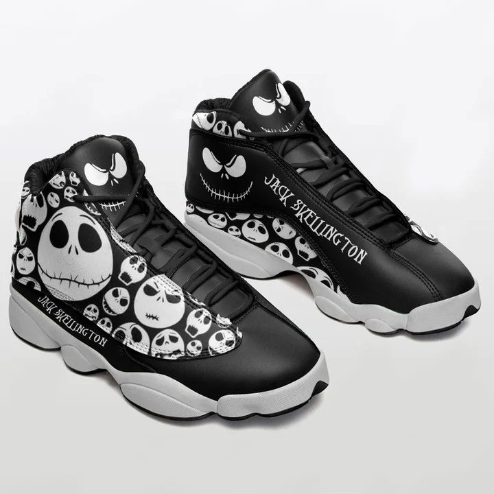 Jack Skellington Jordan 13 Shoes 1 Jack Skellington Jordan 13 Shoes