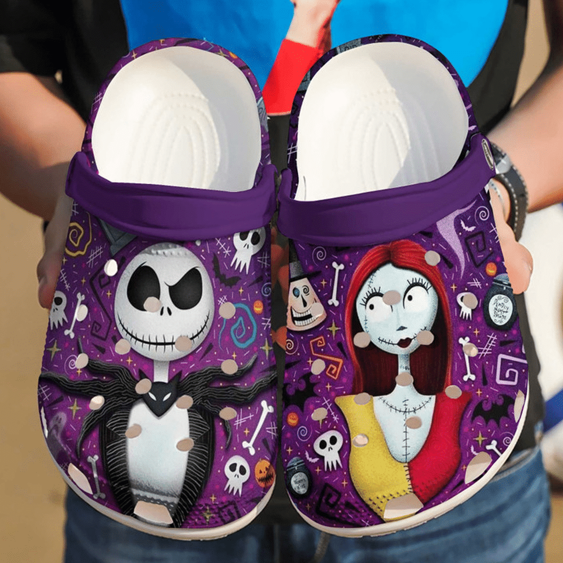 Jack Skellington Soft Clogs 1 Jack Skellington Soft Clogs