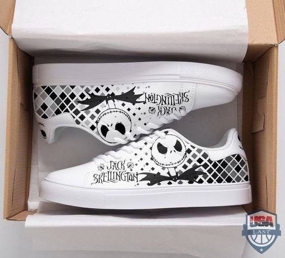 Jack Skellington Stan Smith Shoes 1 Jack Skellington Stan Smith Shoes