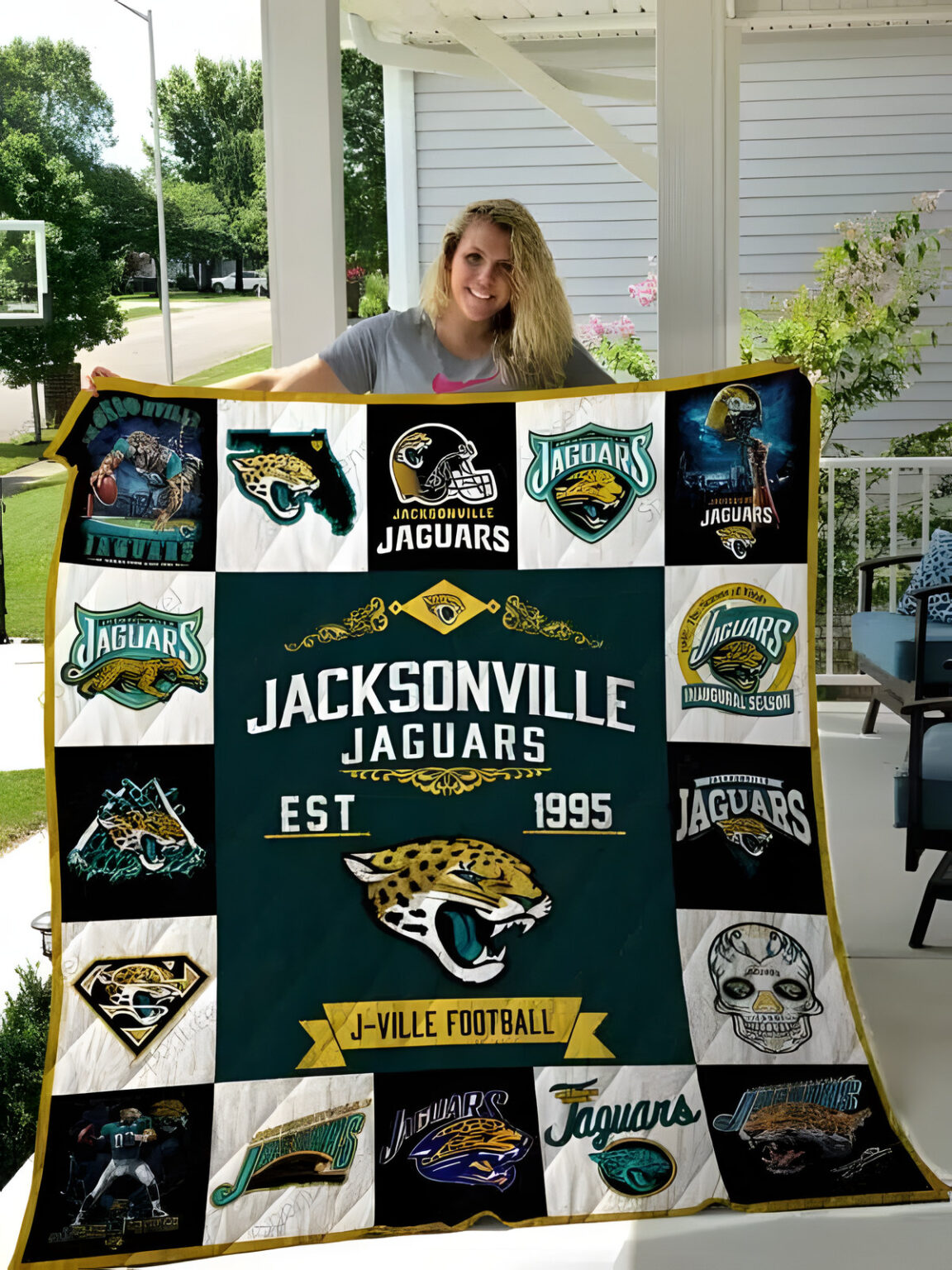 Jacksonville Jaguars Blanket 1 Jacksonville Jaguars Blanket