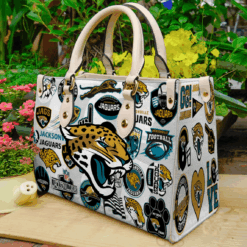 Jacksonville Jaguars I0 Leather Handbag