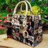 James Brown Leather Handbag