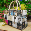 James Taylor Leather Handbag