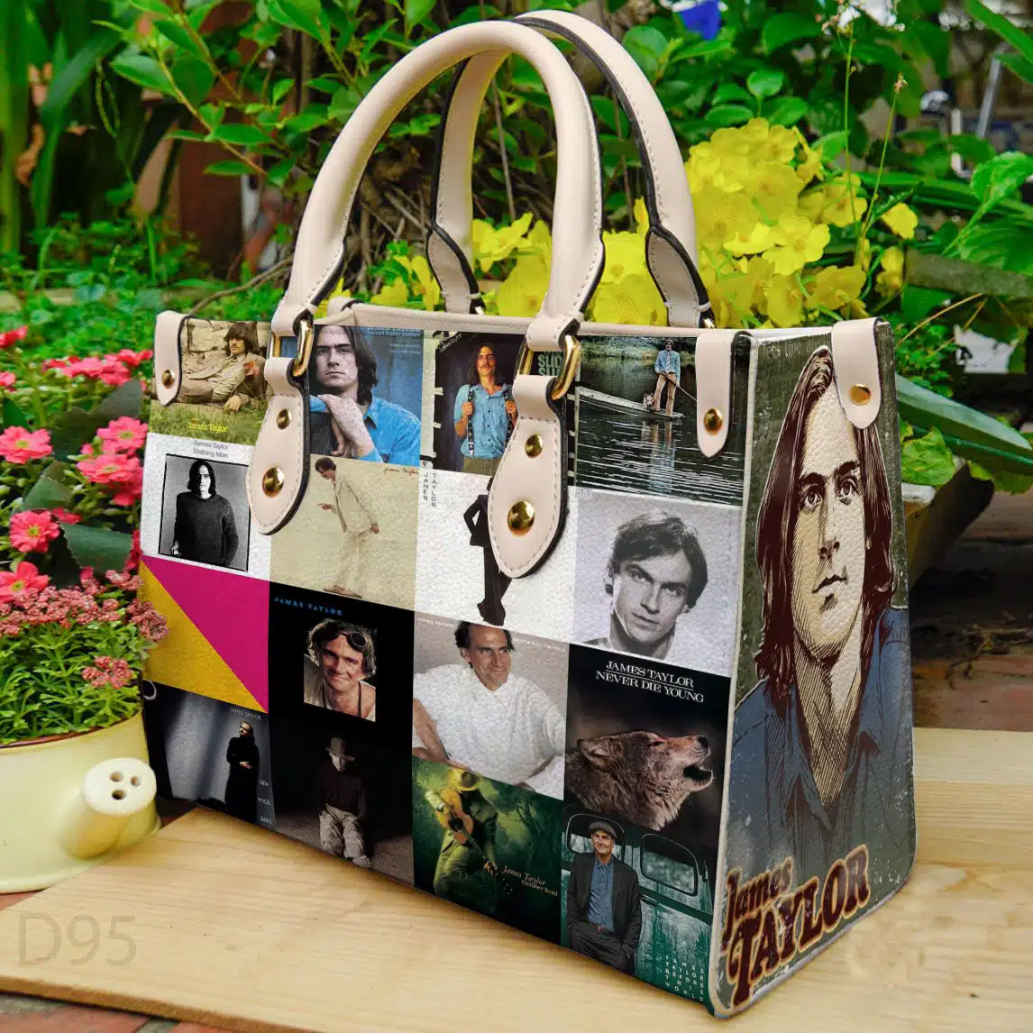 James Taylor Leather Handbag 1 James Taylor Leather Handbag