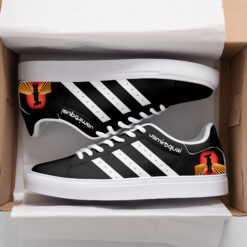 Jamiroquai Black Stan Smith Shoes