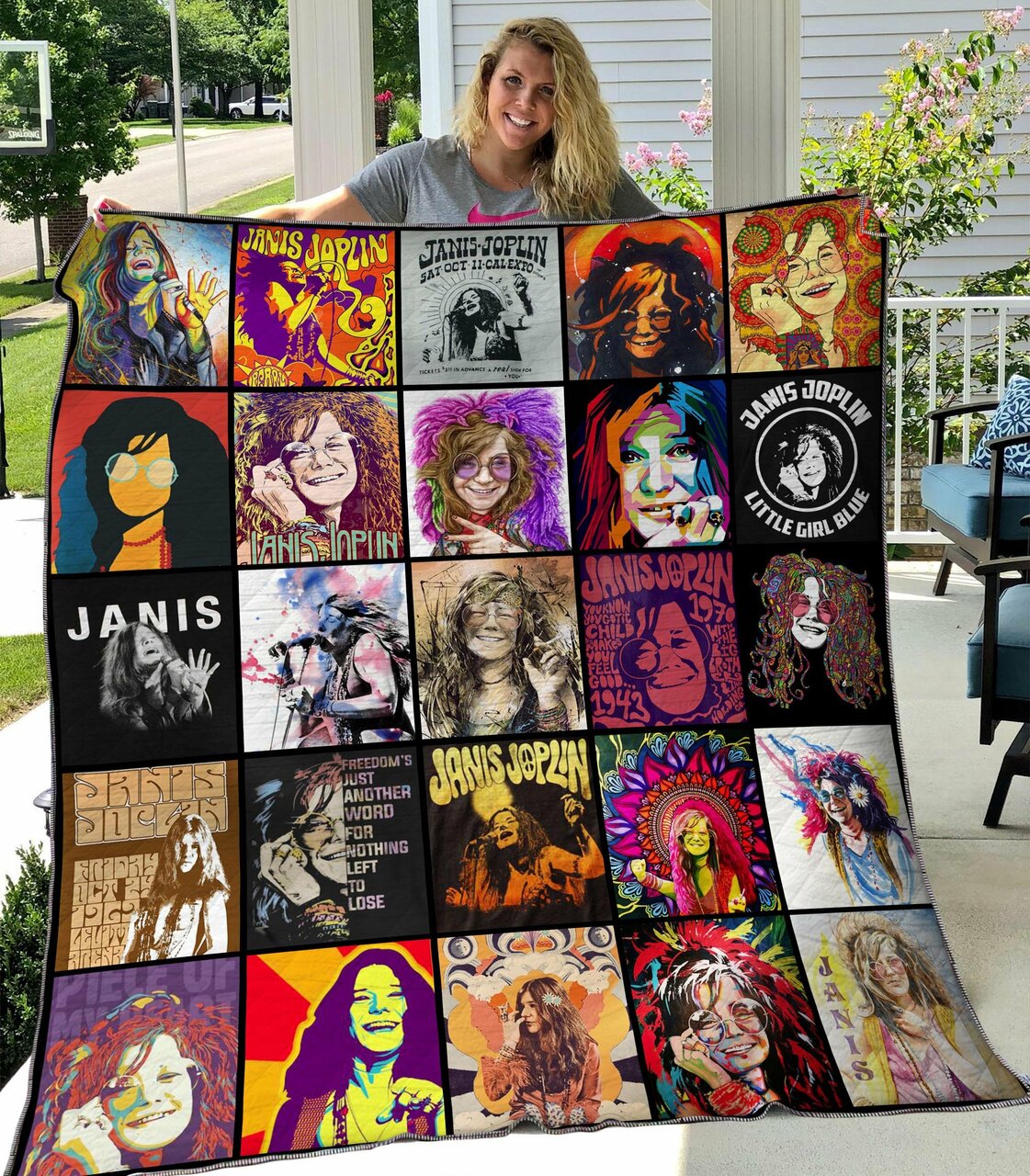 Janis Joplin 2 Blanket 1 Janis Joplin 2 Blanket