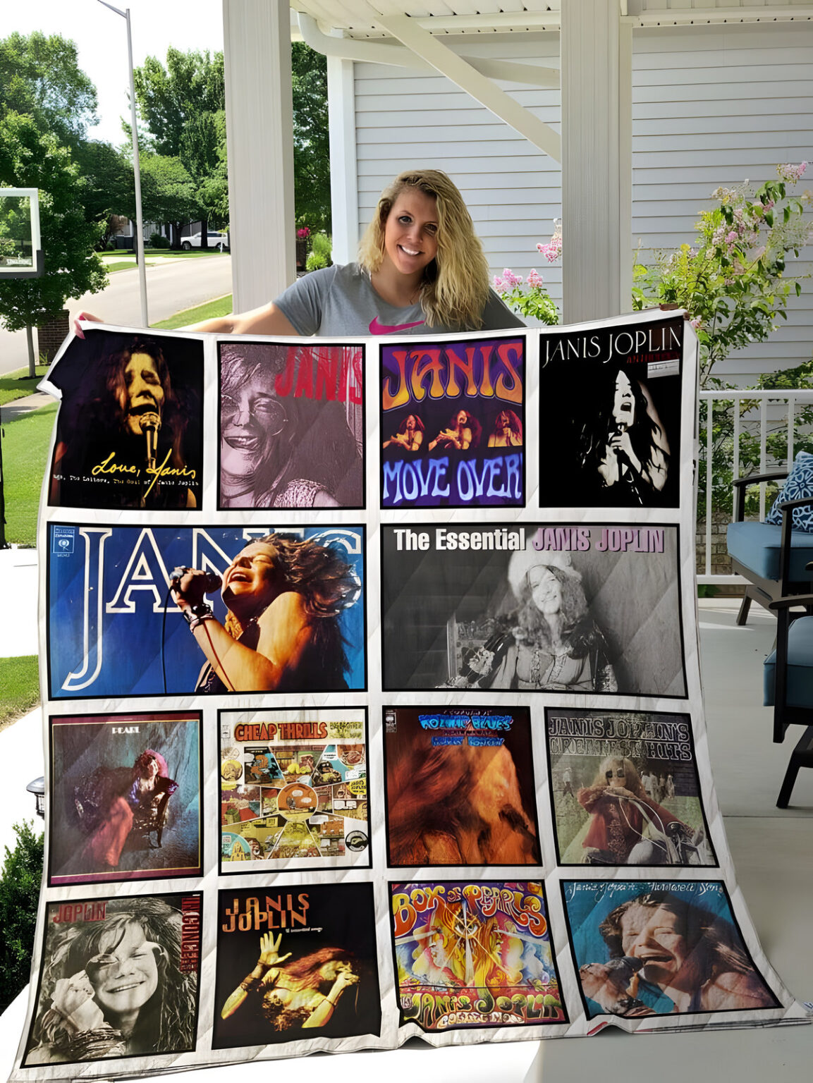 Janis Joplin Blanket 1 Janis Joplin Blanket