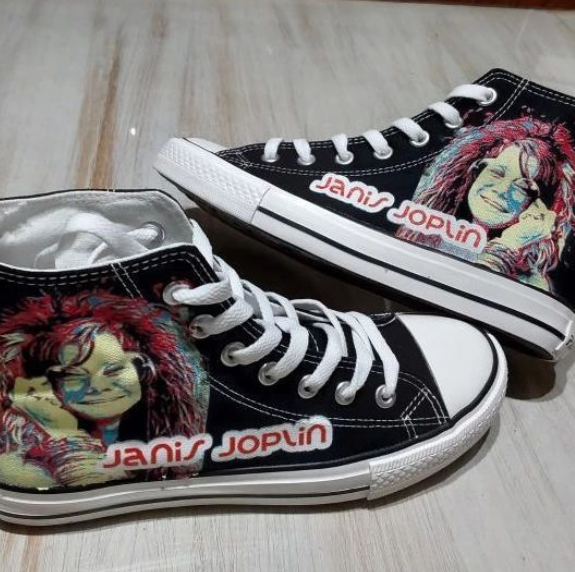 Janis Joplin High Top Shoes 1 Janis Joplin High Top Shoes