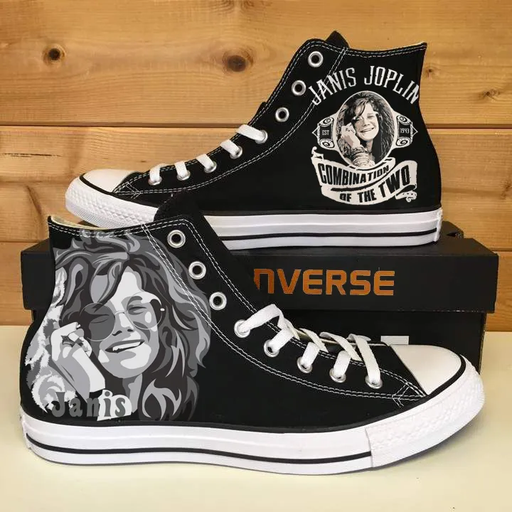 Janis Joplin High Top Shoes 1 Janis Joplin High Top Shoes