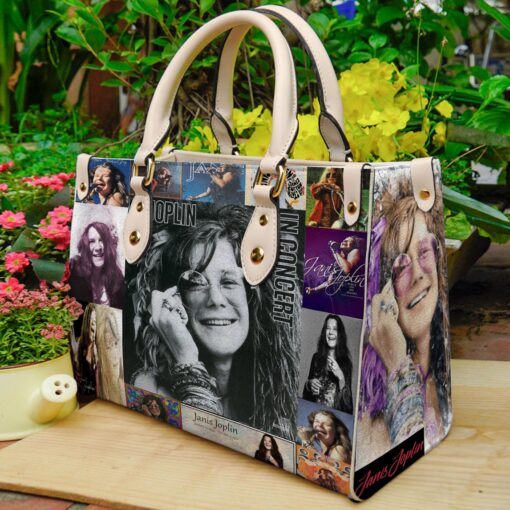 Janis Joplin Leather Handbag 1 Janis Joplin Leather Handbag