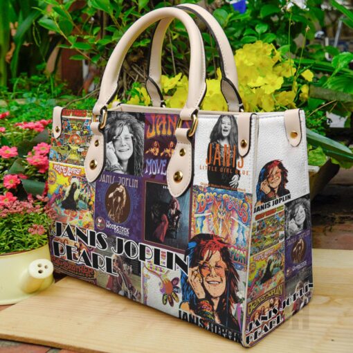 Janis Joplin Leather Handbag 1 Janis Joplin Leather Handbag