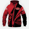 Jawa Red Hoodie Zip