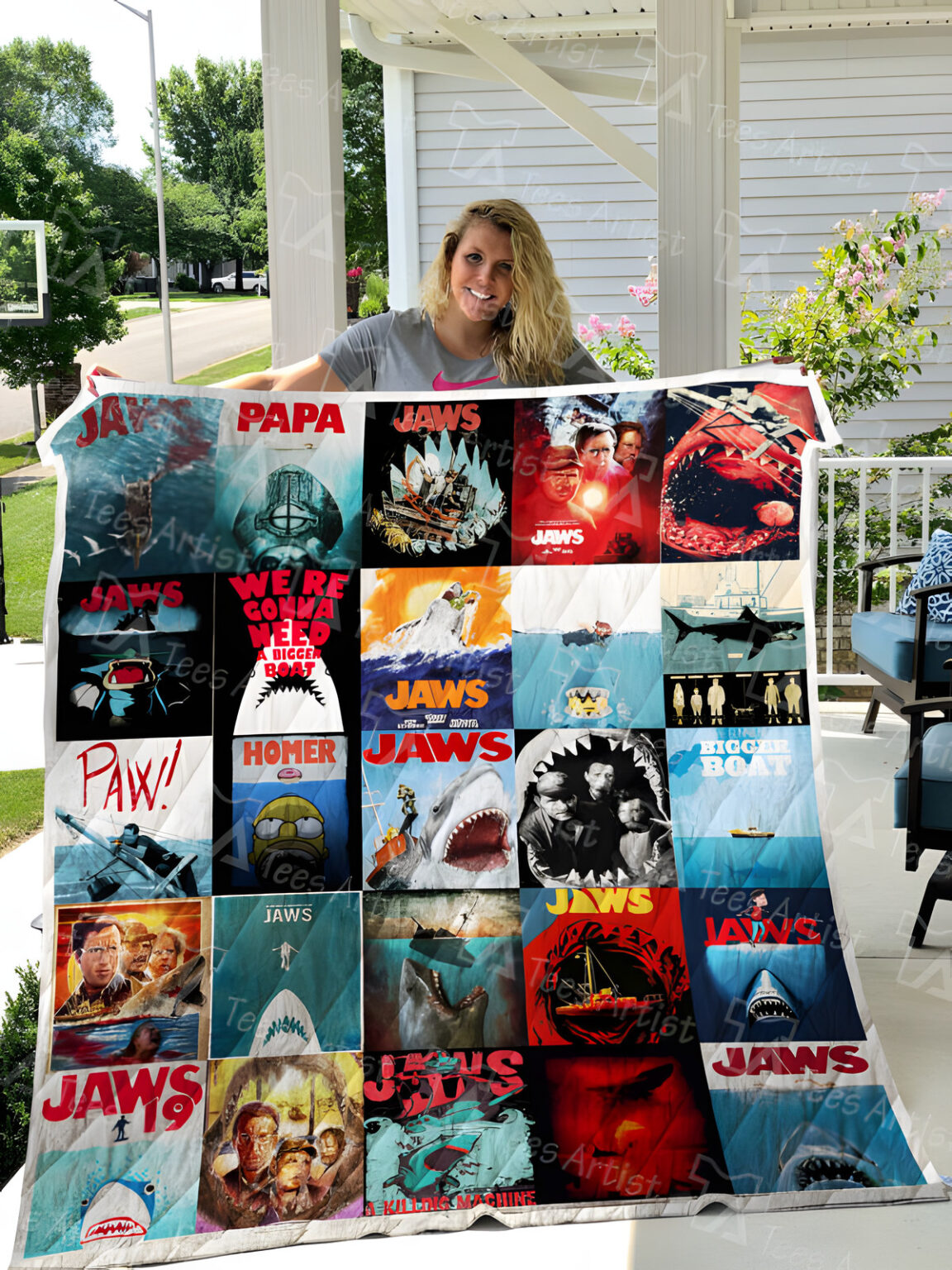 Jaws Blanket 1 Jaws Blanket