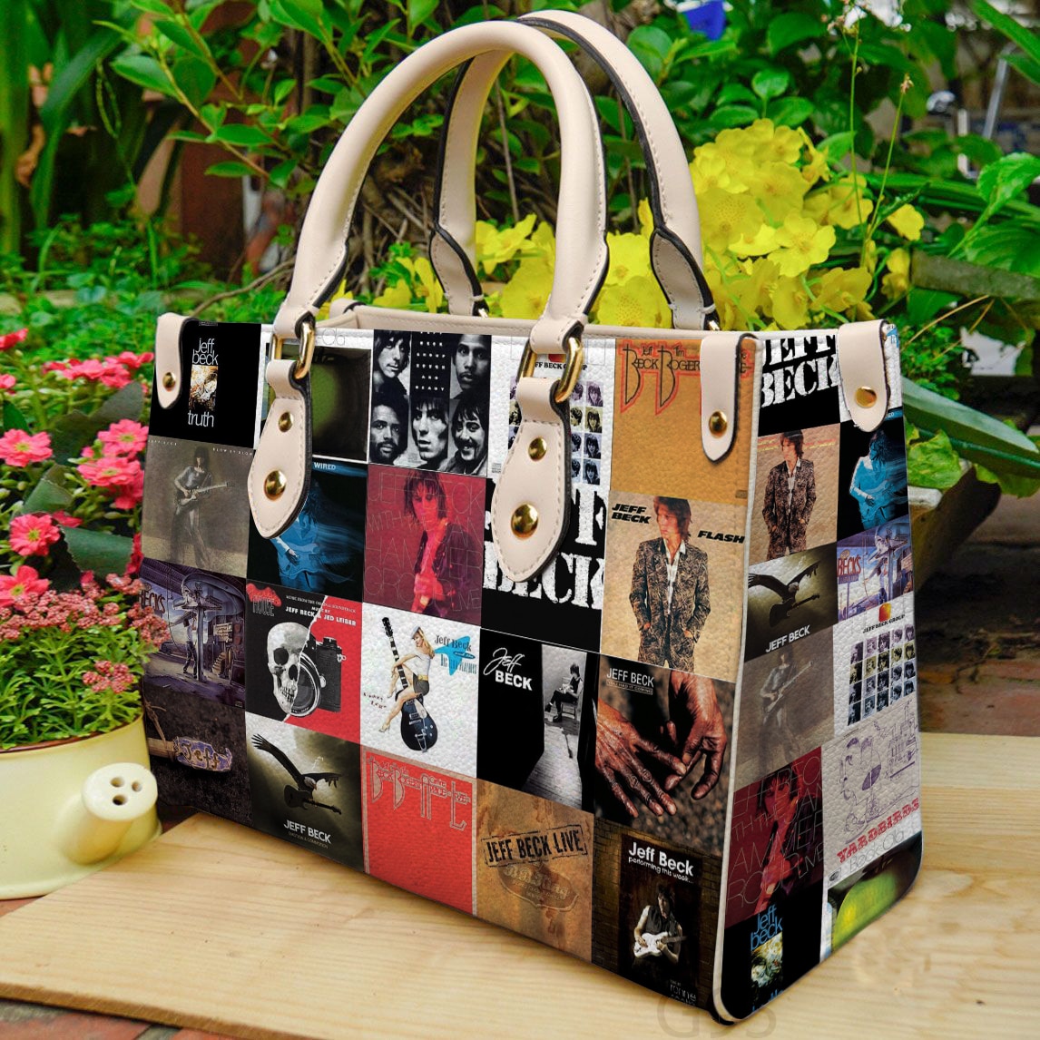Jeff Beck Leather Handbag 1 Jeff Beck Leather Handbag