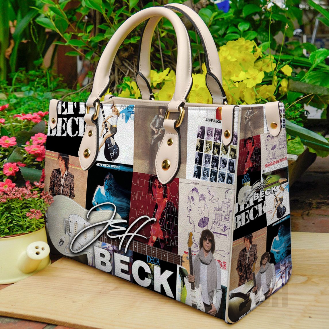 Jeff Beck Leather Handbag 1 Jeff Beck Leather Handbag