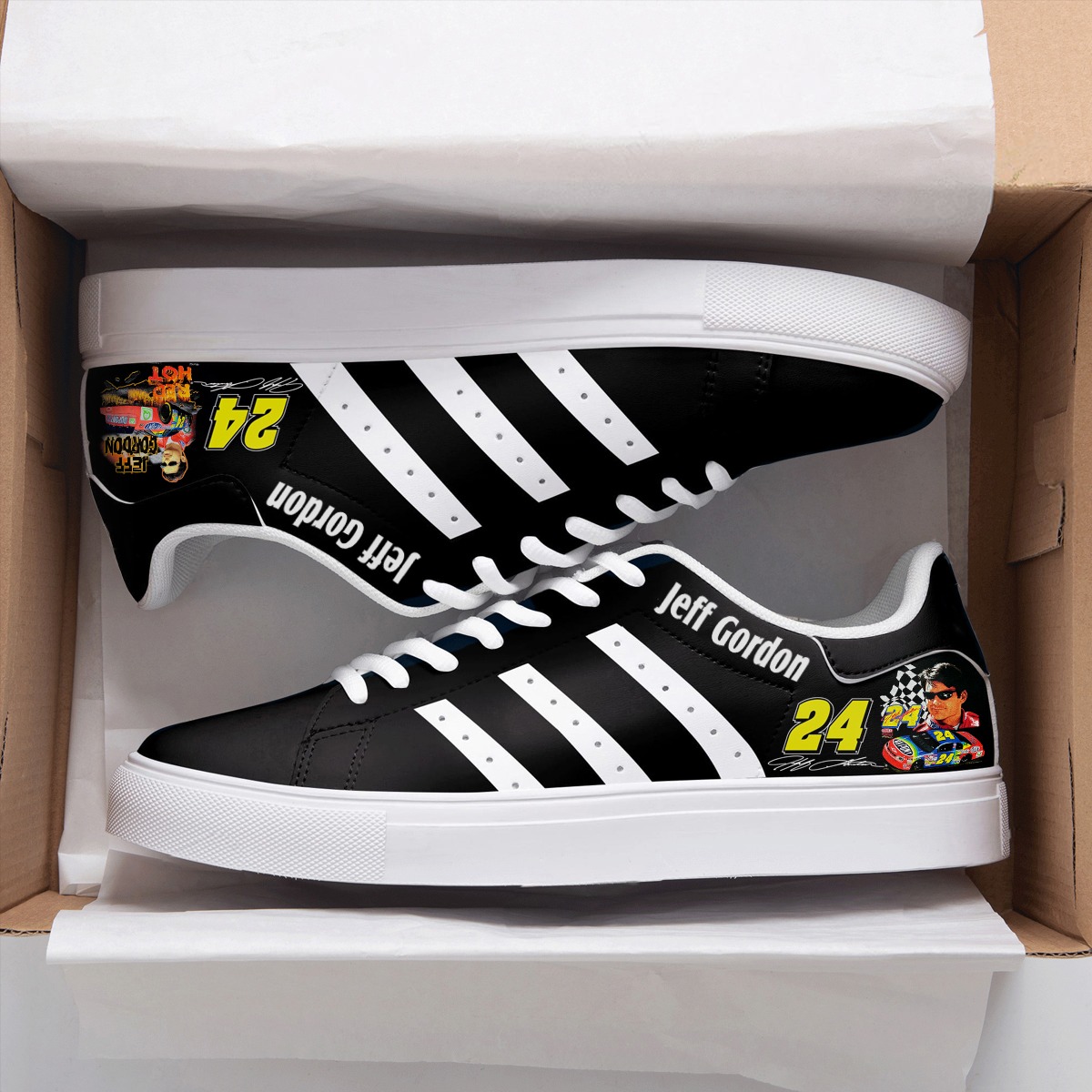 Jeff Gordon Stan Smith Shoes 1 Jeff Gordon Stan Smith Shoes