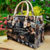 Jenna Ortega Leather Handbag