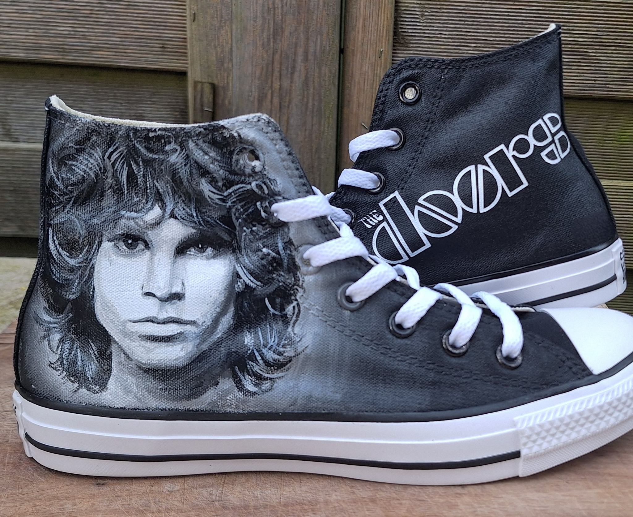 Jim Morrison High Top Shoes 1 Jim Morrison High Top Shoes