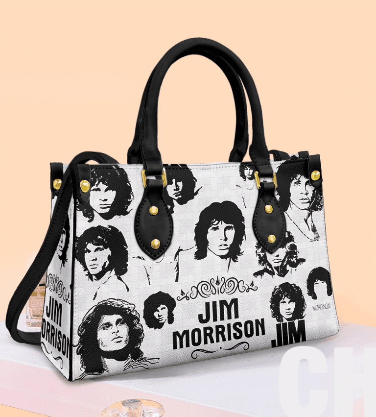 Jim Morrison Leather Handbag 1 Jim Morrison Leather Handbag