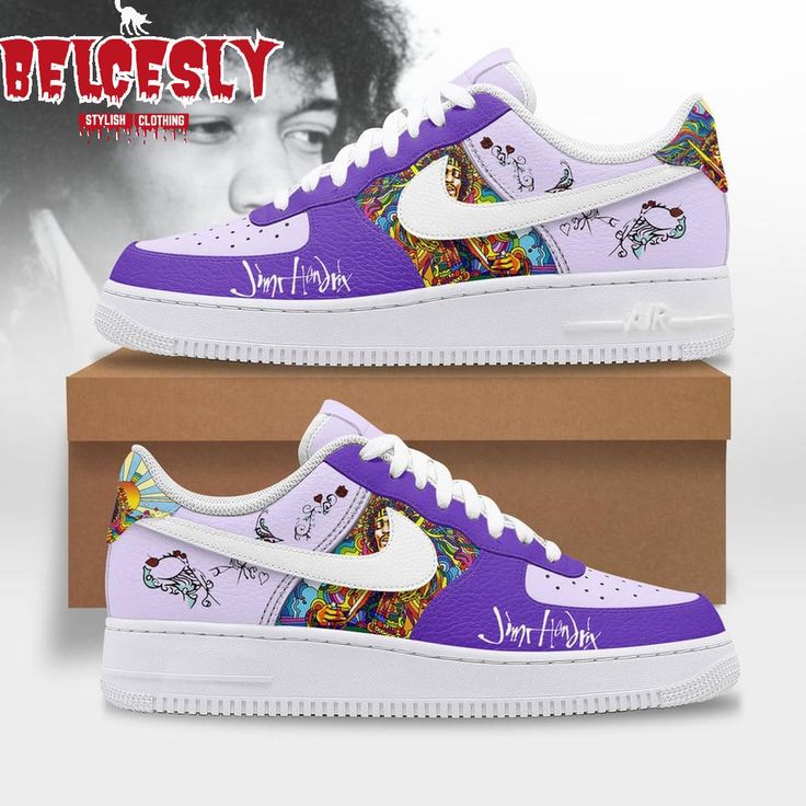 Jimi Hendrix Air Force Shoes 1 Jimi Hendrix Air Force Shoes
