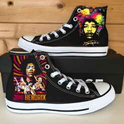 Jimi Hendrix High Top Shoes