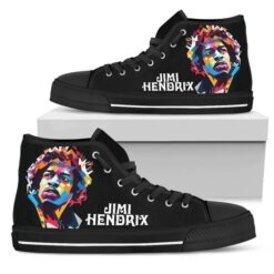 Jimi Hendrix High Top Shoes