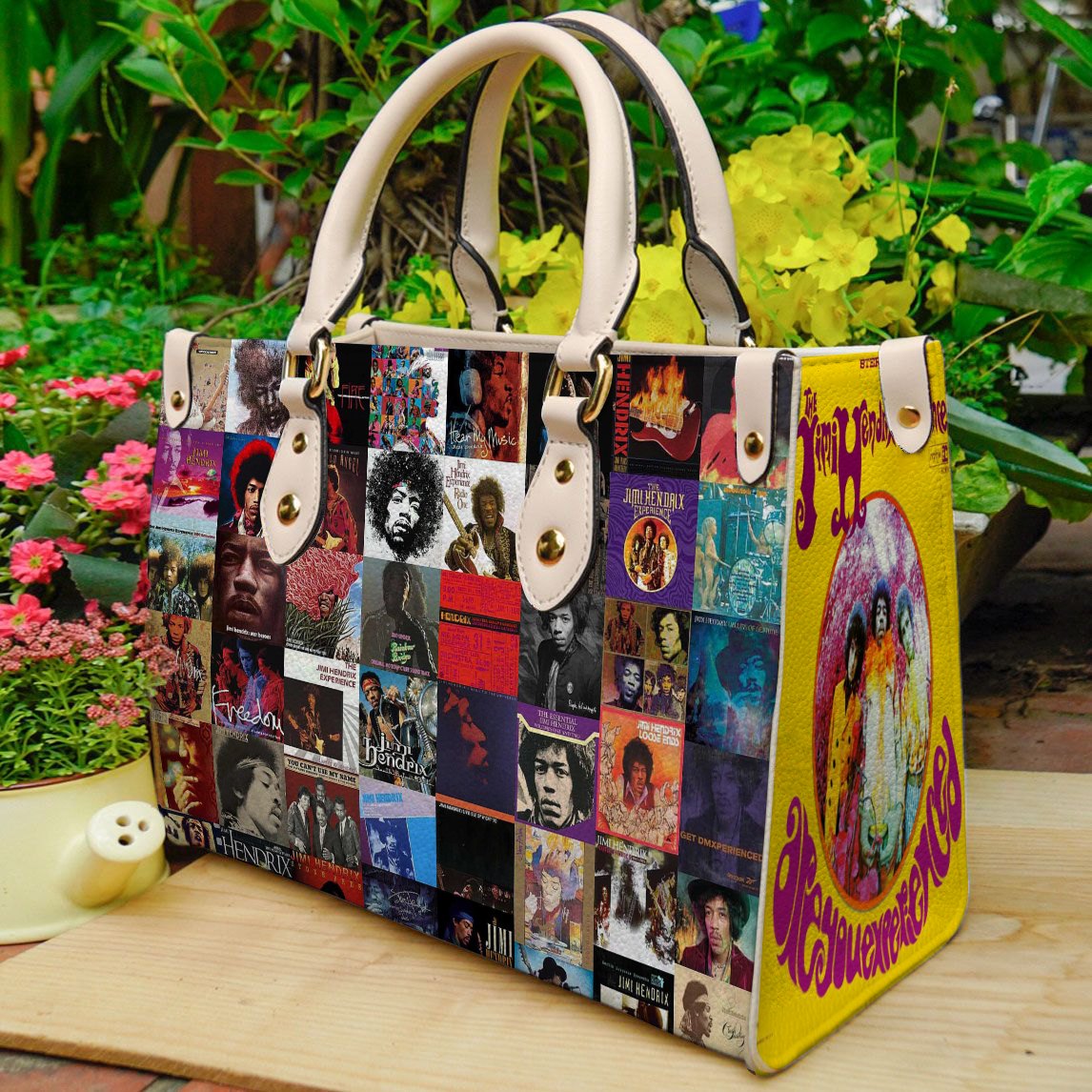 Jimi Hendrix Leather Handbag 1 Jimi Hendrix Leather Handbag