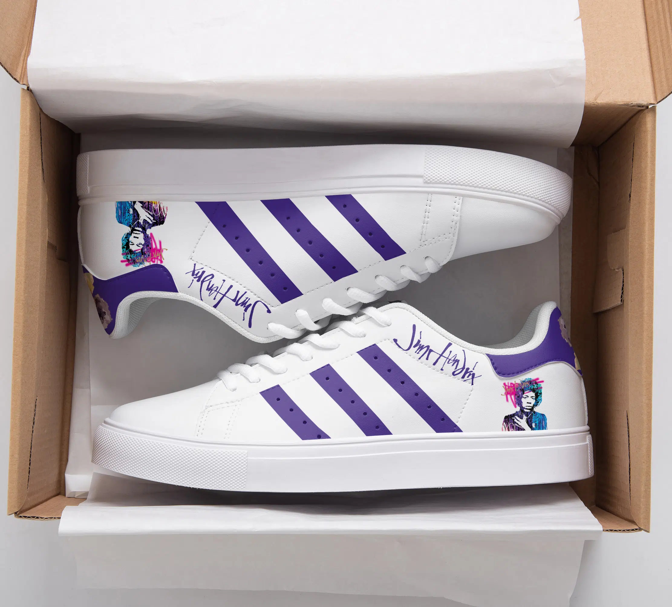Jimi Hendrix Stan Smith Shoes 1 Jimi Hendrix Stan Smith Shoes