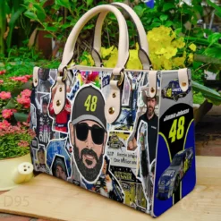Jimmie Johnson Leather Handbag