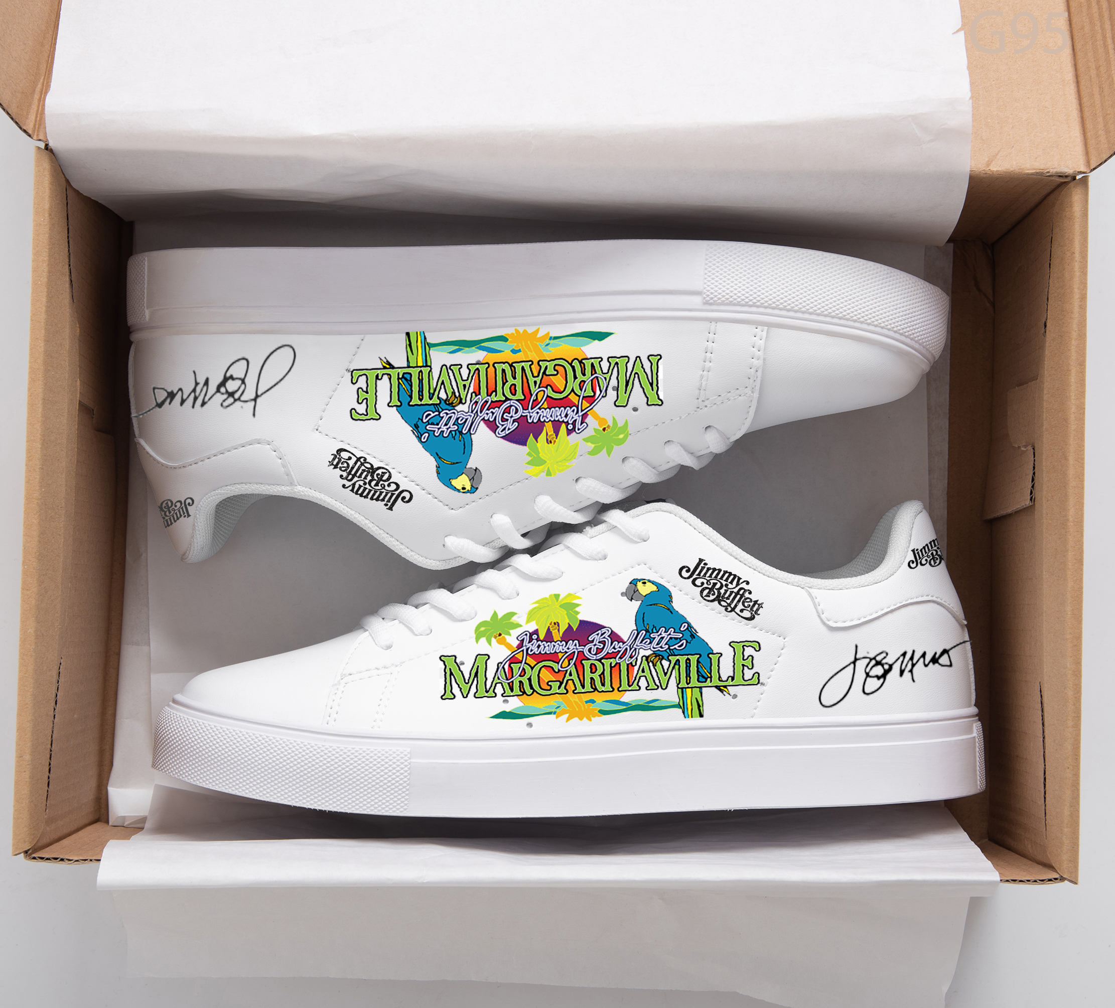 Jimmy Buffett A1 Stan Smith Shoes 1 Jimmy Buffett A1 Stan Smith Shoes